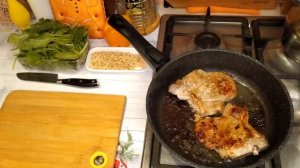 Отбивная из свиной корейки на косточке - очень просто, очень вкусно!