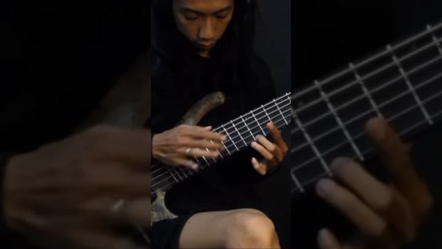 Best part Born Of Osiris - Machine ❤️ tapping on my Ibanez EHB 1506 to Darkglass ADAM #basscover