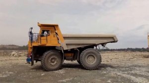 Карьерный самосвал LGMG MT86 (тест драйв Украина)