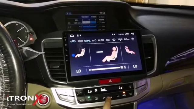 Installation of Honda Accord 9th Gen 10.1 android screen смотреть онлайн