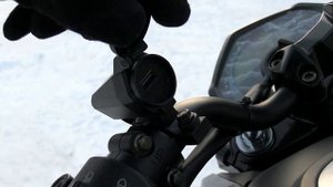 Мотоцикл NITRO 200. Пожалуй, самый яркий стрит, теперь с задним дисковым тормозом.