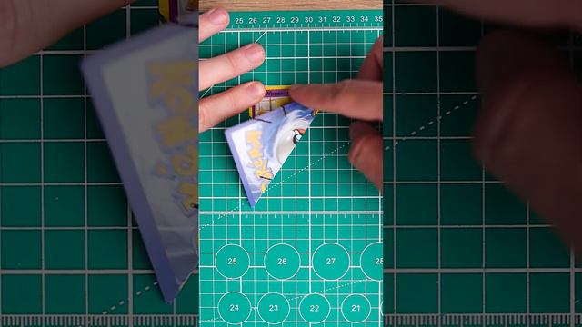 Making a Tunnel-cube with Pokemon Cards #origami #pokemon