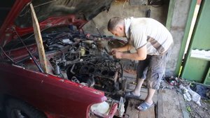 audi 100 Снимаем и разбираем двигатель. Дефектовка.