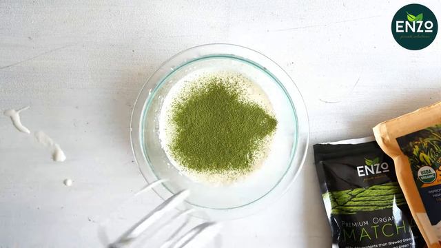 Dalgona Matcha Latte 🍵 Whipped Dalgona Matcha | No Eggs | Vegan | with Enzo Stevia Powder смотреть онлайн