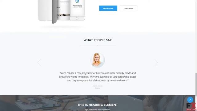 Ascendio - Corporate & Business WordPress Theme TMT review by Livy Les смотреть онлайн