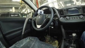 Бесключевой обходчик Pandora и автозапуск для Toyota RAV4 2016