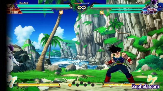 [S3] DBFZ BARDOCK BASIC COMBOS WITH EASY TO READ INPUTS - DRAGON BALL FIGHTERZ SEASON 3 - ZEPHELA