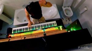 Skibidi toilet on PIANO into my Bathroom