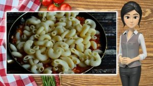 Макароны по флотски с яйцом