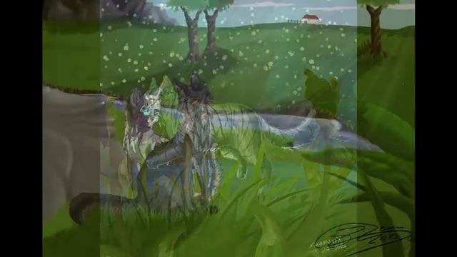 Крутобок и Серебрянка(Коты Воители)