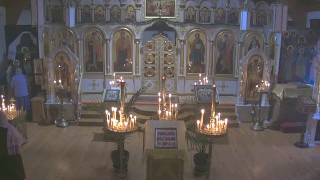 27 Июня 2020 в 06:00 Вечера. Всенощное Бдение. смотреть онлайн