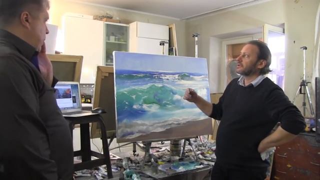 Igor Sakharov artist , video tutorial painting drawing lesson смотреть онлайн