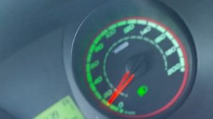 Lada Kalina Cross AMT. Зимний разгон до 100 км\ч.