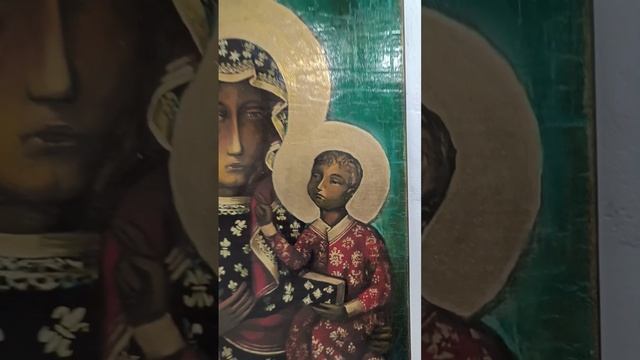 Ченстоховская икона Божией Матери. Размер 40*60 см. смотреть онлайн