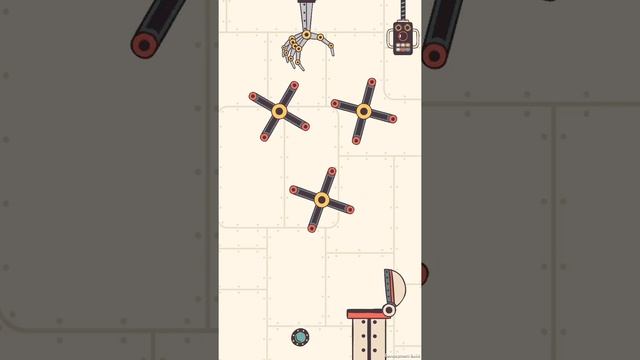 Steampunk Puzzle Physics Game. Stage 4. Level 54.