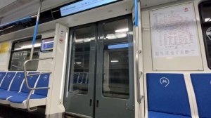 Некрасовская линия Московского метро. Поездка Авиамоторная-Некрасовка.