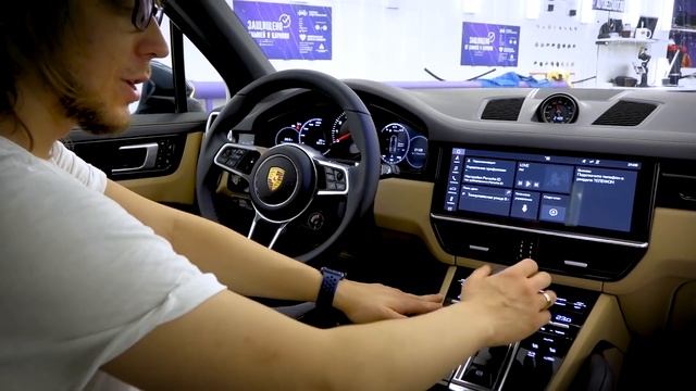 Новый Porsche Cayenne E-hybrid 2018 в полной защите / Почему нельзя делать оклейку у дилера смотреть онлайн