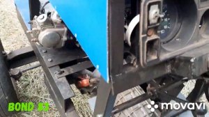 Самодельный трактор,с мотором от Дельта Альфа
