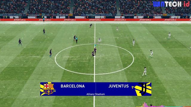 PES 2017 YRF PITCH HD WITH REALISTIC SNOW MOD смотреть онлайн