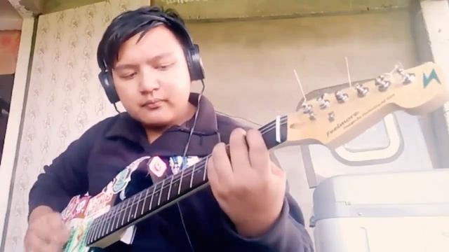 You give love a Bad name - Bon Jovi Guitar Cover using A4 TEYUN MIXER смотреть онлайн