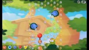 Cut the Rope 2 - Level 17 (3 stars, 35 fruits, 1 star + don't use air cushions)