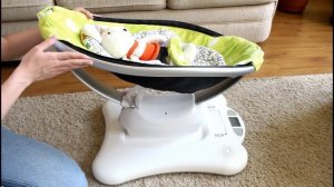Электронный шезлонг Mamaroo 4moms 2.0 / как собрать и пользоваться