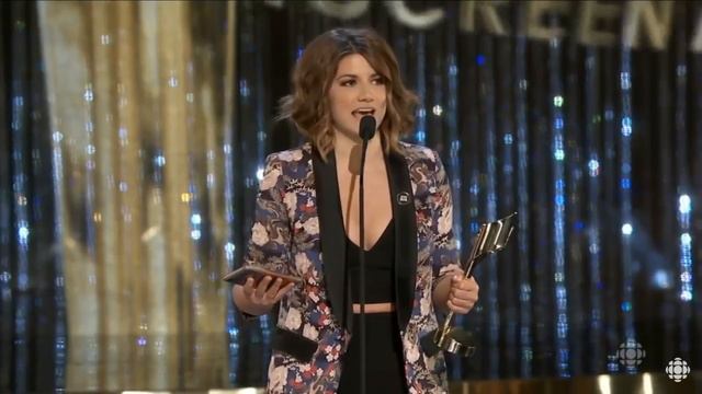 Elise Bauman, Natasha Negovanlis | Red carpet, Acceptance speech, Press room etc смотреть онлайн