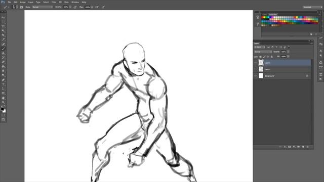 Как нарисовать персонажа. Алексей Баюра. CG Stream смотреть онлайн