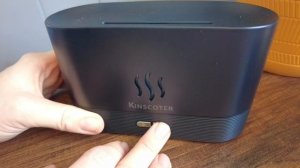 2023 Most Popular Flame Aroma Diffuser Fragrance Essential Oil Diffuser Humidifier From Kinscoter