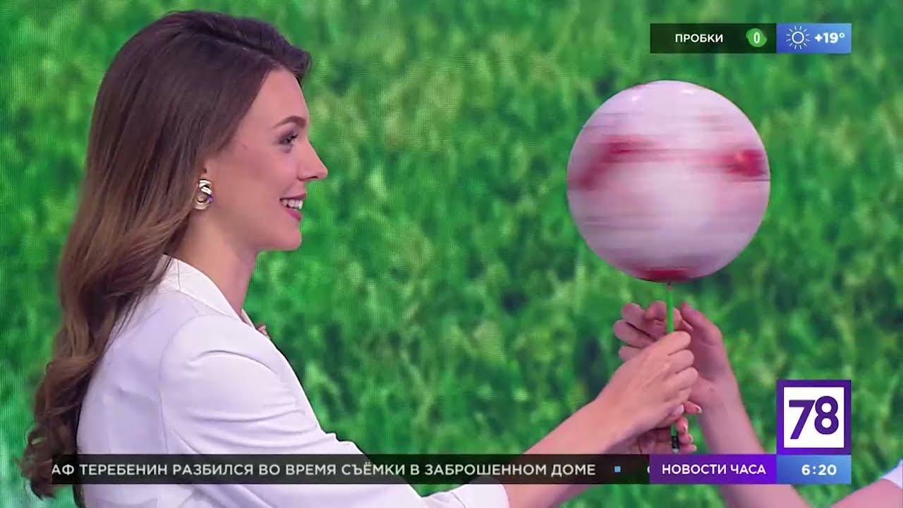 Футбольный фристайл в "Полезном утре"
