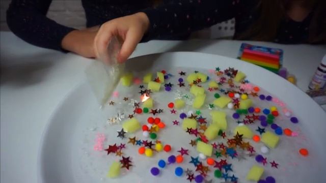 ШИКАРНЫЙ ЛИЗУН СЛАЙМ ? ! Украшения для ЛИЗУНА / Лизун с губкой для мытья посуды! смотреть онлайн