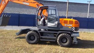 Экскаватор колёсный Эксмаш UMG E140W