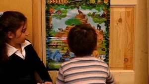 Звуковой плакат "Веселый зоопарк" ролик 3