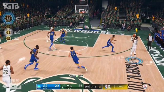 NBA Live 19 The One Career | The Battle Of The THREE POINT GAWDS! GOLDEN STATE WARRIORS NBA FINALS! смотреть онлайн