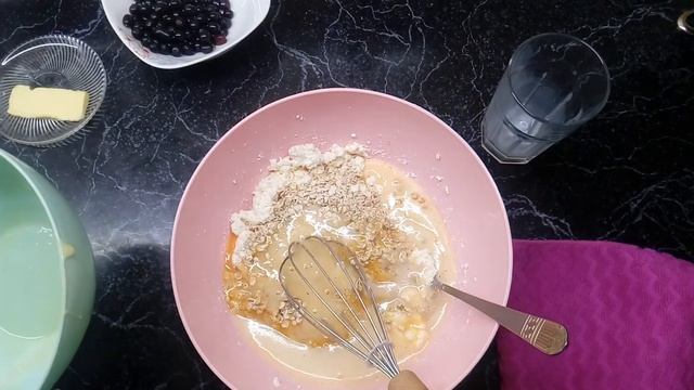 Вкусняшка!! Творожная запеканка с овсяными хлопьями!!! смотреть онлайн