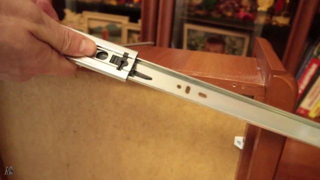 Как установить шариковые направляющие для выдвижного ящика