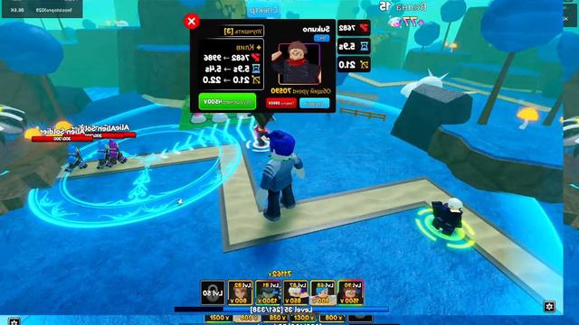 эволюция итадори в сукуно в игре Anime Adventures смотреть онлайн