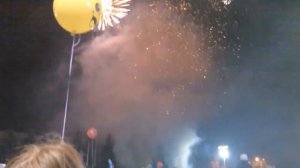 Салют и лазерное шоу на день города Щекино 31.08.2013