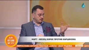 Gost prof. dr Goran Malenković, ginekolog onkolog sa Medicinskog fakulteta Univerziteta u Novom Sad