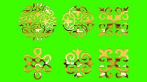 казахский орнамент 02 футаж Kazahstan ornaments futage