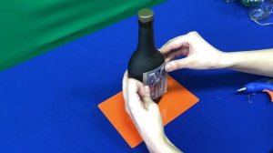 Мастер-класс по декорированию бутылки для святой воды.
