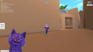 Веселые ПРЯТКИ в роблокс! Космокот играет в Hide and seek roblox