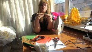 DIY Ростовые цветы. Огромный желтый одуванчик из изолона. Yellow dandelion of isolone