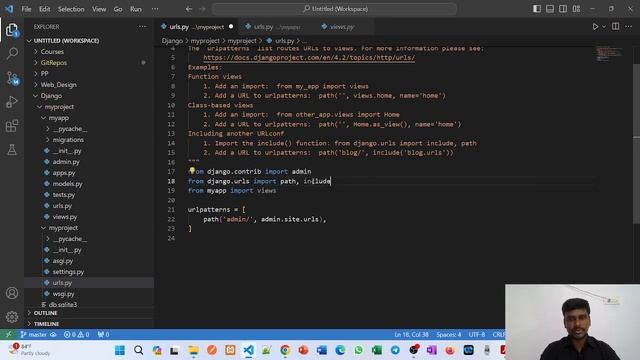 #5 | Django Custom URL | Python Django Tutorial for Beginners | Full Stack Development
