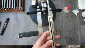 Заточка ножа ПП Кизляр "Сова" сталь AUS 8, некоторые нюансы и подарки от подписчиков))