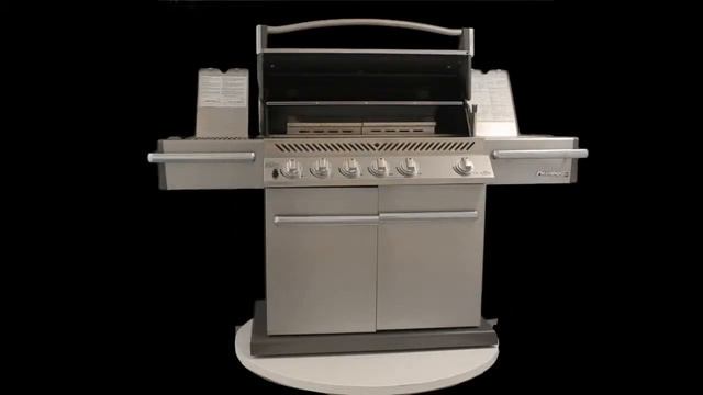 Обзор 360 Газовый гриль Napoleon® PRO600RSIB смотреть онлайн