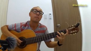 Позови меня- - кавер на гитаре - из репертуара гр. ЛЮБЭ