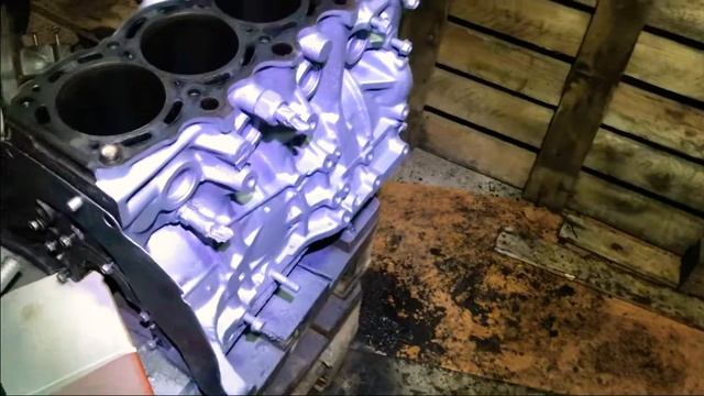 Тойота Ипсум SXM 10. Капитальный ремонт двигателя. смотреть онлайн