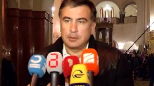 Рождественское выступление Саакашвили