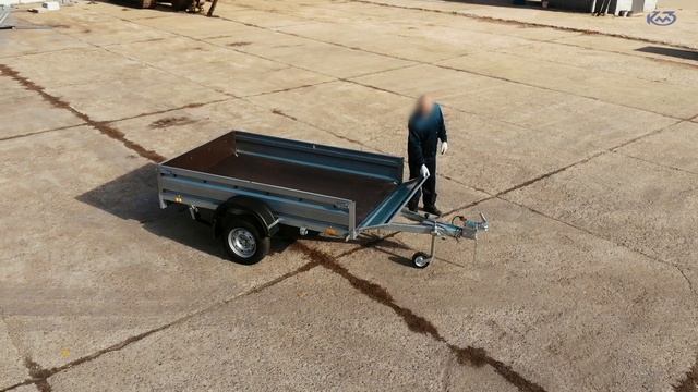 Обзор легкового прицепа для квадроцикла КМЗ Квадро смотреть онлайн